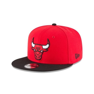 Sapca New Era Chicago Bulls NBA 2Tone 9FIFTY Snapback - Rosii